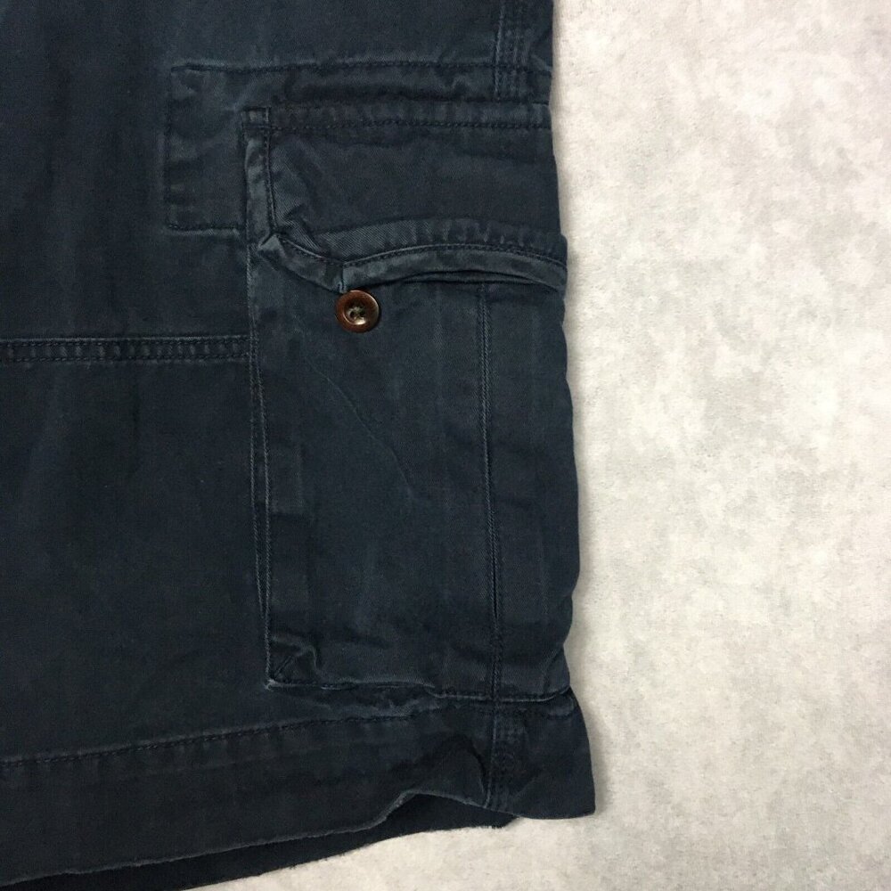 Polo Ralph Lauren Mens Cargo Shorts size 42 Dark Blue Cotton Pockets Casual - Picture 13 of 14